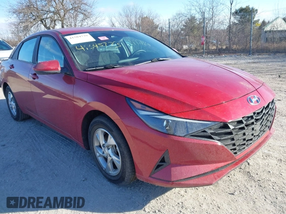 2022 Hyundai Elantra SE with VIN KMHLL4AG4NU368250, listed as a IAAI auction lot 41504739 with 12,059 mi miles and . Bid and sale history available at DreamBid. Image 1.
