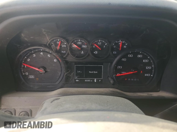 2020 Chevrolet Silverado 1500 Work Truck with VIN 1GCRWAEH6LZ334852, listed as a Copart auction lot 51980055 with 80,580 mi miles and Clean Title. Bid and sale history available at DreamBid. Image 9.
