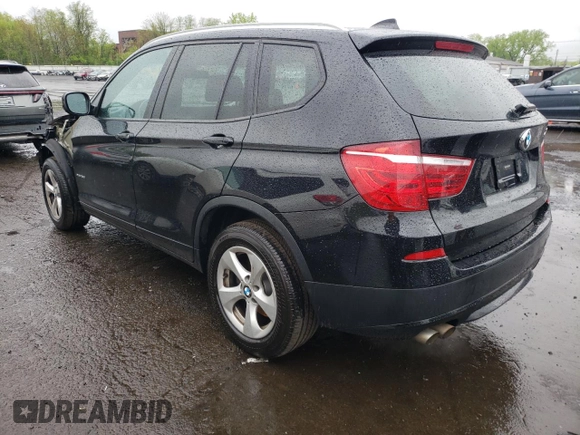2011 BMW X3 28i with VIN 5UXWX5C58BL712640, listed as a Copart auction lot 55099015 with 72,256 mi miles and Salvage Title. Bid and sale history available at DreamBid. Image 2.