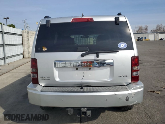 2008 Jeep Liberty Limited with VIN 1J8GN58K38W287287, listed as a Copart auction lot 42855325 with 127,044 mi miles and Salvage Title. Bid and sale history available at DreamBid. Image 6.