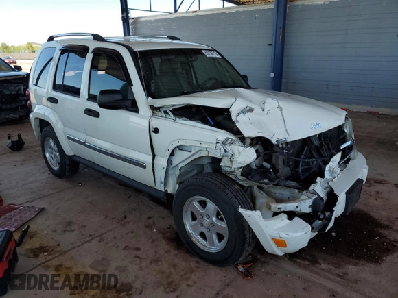 2006 Jeep Liberty Limited z VIN 1J4GL58576W234512, wystawiony jako Copart lot #59738715 z przebiegiem 391 141 mil mil oraz Szkoda całkowita • Salvage title. Historia ofert i sprzedaży dostępna na DreamBid. Obrazek 4.