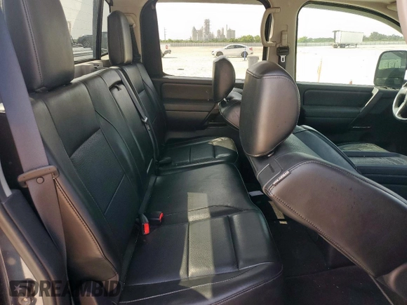 2013 Nissan Titan Pro-4X with VIN 1N6BA0EC3DN310741, listed as a Copart auction lot 57171975 with 146,524 mi miles and Salvage title. Bid and sale history available at DreamBid. Image 10.