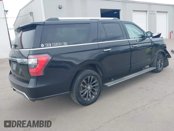 2019 Ford Expedition Max Limited with VIN 1FMJK2AT7KEA58580, listed as a IAAI auction lot 41902573 with 203,854 mi miles and . Bid and sale history available at DreamBid. Image 4.