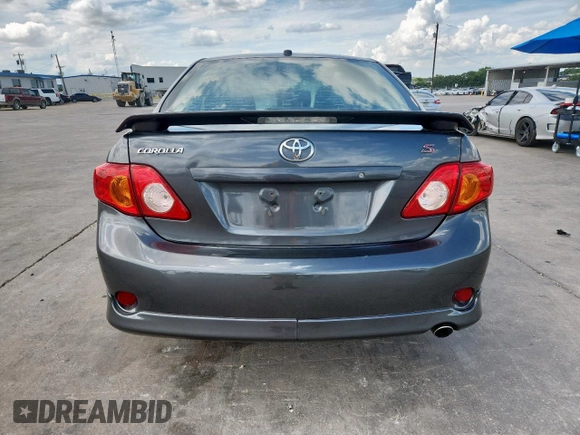 2010 Toyota Corolla with VIN 2T1BU4EE8AC447840, listed as a Copart auction lot 63299355 with 107,409 mi miles and Salvage title. Bid and sale history available at DreamBid. Image 6.