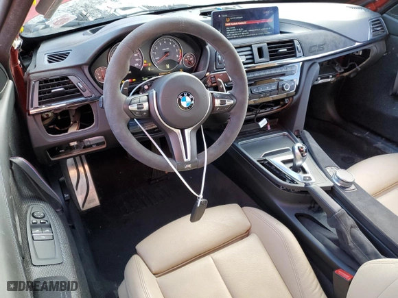 2020 BMW M4 CS with VIN WBS3S7C03LAH85197, listed as a Copart auction lot 39266874 with NaN miles. Bid and sale history available at carsss.com. Image 8.