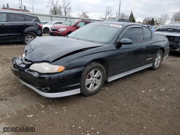 2005 Chevrolet Monte Carlo SS Supercharged with VIN 2G1WZ121X59302560, listed as a Copart auction lot 79274164 with 170,610 mi miles and Clean Title. Bid and sale history available at carsss.com. Image 1.
