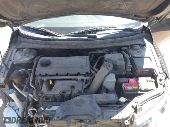 2013 Kia Forte EX with VIN KNAFU4A27D5724120, listed as a IAAI auction lot 42153084 with 154,860 mi miles. Bid and sale history available at carsss.com. Image 10.