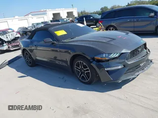 2022 Ford Mustang EcoBoost with VIN 1FATP8UH9N5102906, listed as a IAAI auction lot 41529835 with 54,799 mi miles. Bid and sale history available at carsss.com. Image 1.