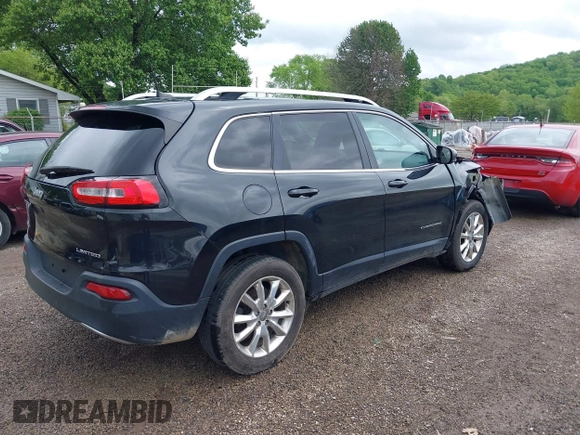 2016 Jeep Cherokee Limited z VIN 1C4PJMDB5GW289320, wystawiony jako IAAI lot #42220096 z przebiegiem 132 128 mil mil oraz . Historia ofert i sprzedaży dostępna na DreamBid. Obrazek 4.