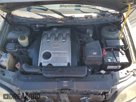 2005 Kia Sedona LX with VIN KNDUP132956661322, listed as a Copart auction lot 71431874 with 101,875 mi miles and Salvage Title. Bid and sale history available at carsss.com. Image 12.