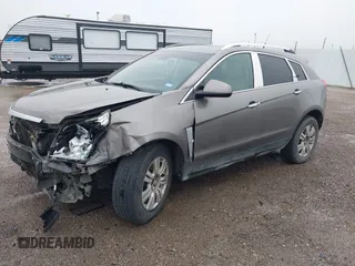 2012 Cadillac SRX Luxury Collection with VIN 3GYFNAE33CS587208, listed as a IAAI auction lot 42142976 with 218,380 mi miles and . Bid and sale history available at carsss.com. Image 2.