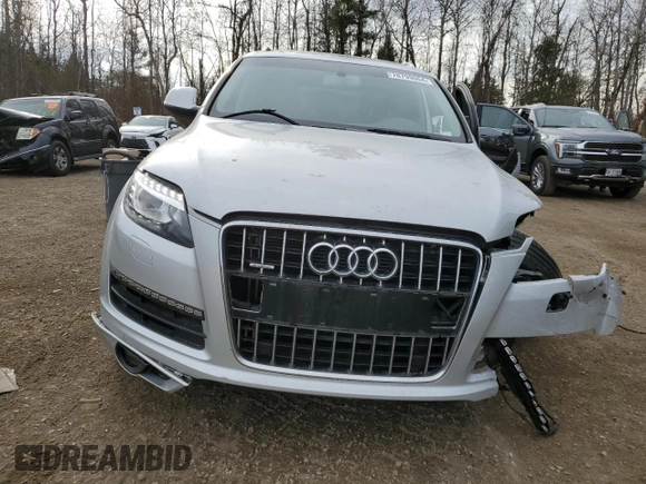 2013 Audi Q7 3.0L with VIN WA1CGCFE7DD009901, listed as a Copart auction lot 78799064 with 185,643 mi miles and Clean Title. Bid and sale history available at carsss.com. Image 5.