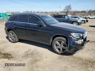 2022 Mercedes-Benz GLC 300 with VIN W1N0G8EB9NV367082, listed as a Copart auction lot 48414465 with 55,140 mi miles and Salvage Title. Bid and sale history available at DreamBid. Image 4.