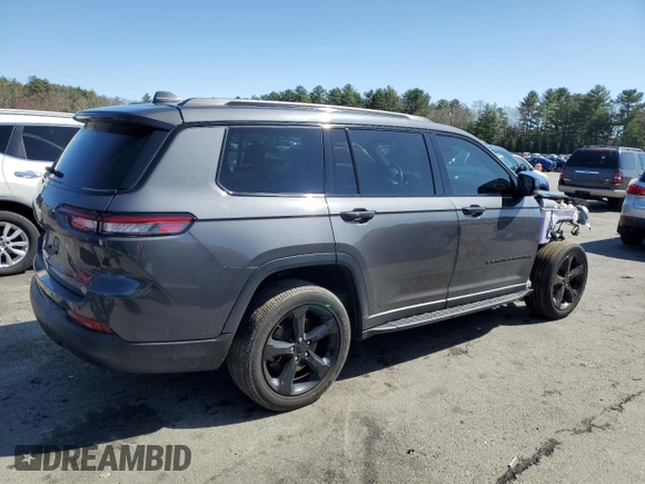 2021 Jeep Grand Cherokee Altitude with VIN 1C4RJKAGXM8204677, listed as a Copart auction lot 50622805 with 28,112 mi miles and Salvage title. Bid and sale history available at DreamBid. Image 3.
