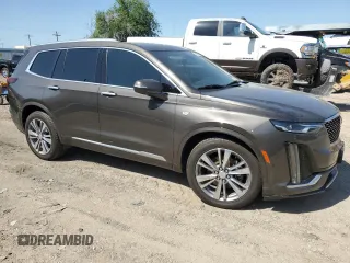 2020 Cadillac XT6 FWD Premium Luxury with VIN 1GYKPCRS1LZ199080, listed as a Copart auction lot 52252865 with 68,494 mi miles and Salvage title. Bid and sale history available at DreamBid. Image 4.