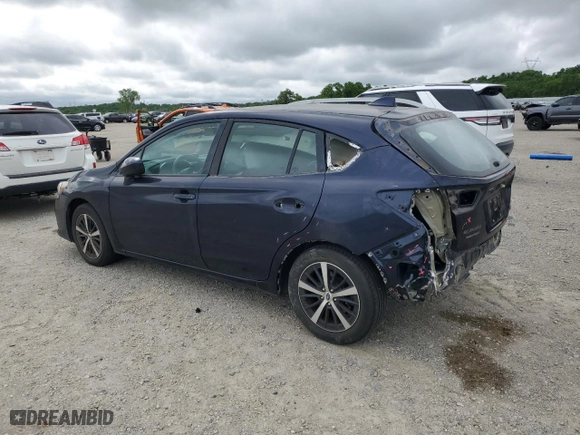 2020 Subaru Impreza Premium with VIN 4S3GTAD62L3705766, listed as a Copart auction lot 51859645 with 26,473 mi miles and Salvage Title. Bid and sale history available at carsss.com. Image 2.