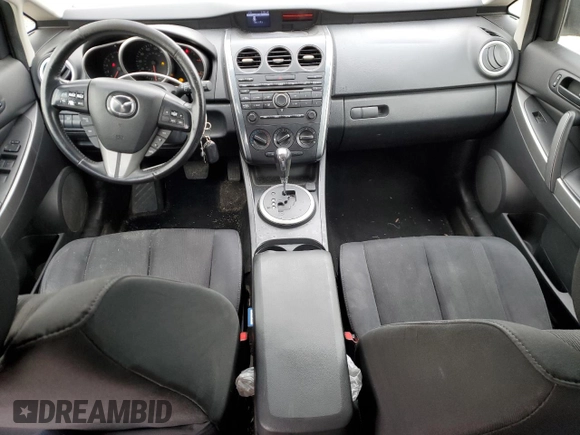 2010 Mazda CX-7 Sport with VIN JM3ER2W53A0337555, listed as a Copart auction lot 52317105 with 206,035 mi miles and Salvage Title. Bid and sale history available at DreamBid. Image 8.