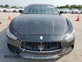 2016 Maserati Ghibli S z VIN ZAM57RSA0G1169060, wystawiony jako Copart lot #57097405 z przebiegiem 98 781 mil mil oraz Czysty tytuł • Clean title. Historia ofert i sprzedaży dostępna na DreamBid. Obrazek 5.