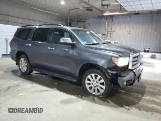 2012 Toyota Sequoia Platinum with VIN 5TDDY5G10CS061713, listed as a Copart auction lot 83435424 with 246,330 mi miles and Salvage Title. Bid and sale history available at carsss.com. Image 4.