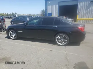 2011 BMW 7 Series 750i with VIN WBAKA8C54BCY37151, listed as a Copart auction lot 59629625 with 189,662 mi miles and Clean title. Bid and sale history available at DreamBid. Image 2.