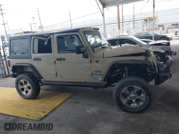 2018 Jeep Wrangler Unlimited Sport S with VIN 1C4BJWDG3JL809752, listed as a IAAI auction lot 42101293 with 50,342 mi miles and . Bid and sale history available at DreamBid. Image 13.