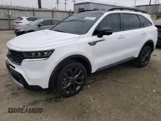 2023 Kia Sorento SX z VIN 5XYRKDLF5PG251027, wystawiony jako Copart lot #56002615 z przebiegiem 26 429 mil mil oraz Szkoda całkowita • Salvage title. Historia ofert i sprzedaży dostępna na DreamBid. Obrazek 1.
