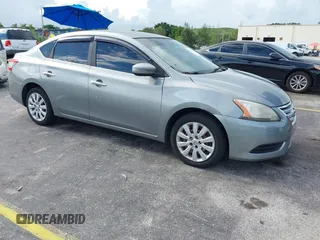 2014 Nissan Sentra SV with VIN 3N1AB7AP6EY228233, listed as a IAAI auction lot 42816930 with 117,981 mi miles and . Bid and sale history available at DreamBid. Image 1.