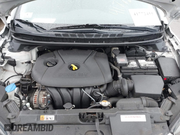 2016 Hyundai Elantra SE with VIN 5NPDH4AEXGH784647, listed as a IAAI auction lot 41772455 with 98,745 mi miles and . Bid and sale history available at DreamBid. Image 10.