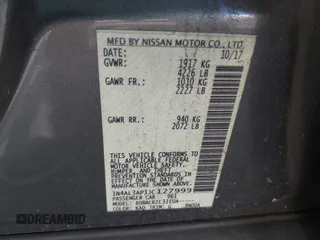 2018 Nissan Altima 2.5 SR with VIN 1N4AL3AP3JC127999, listed as a IAAI auction lot 42016201 with 120,628 mi miles. Bid and sale history available at carsss.com. Image 9.