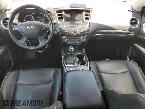 2019 Infiniti QX60 Luxe with VIN 5N1DL0MM7KC558754, listed as a Copart auction lot 58297695 with 83,375 mi miles and Salvage title. Bid and sale history available at DreamBid. Image 8.