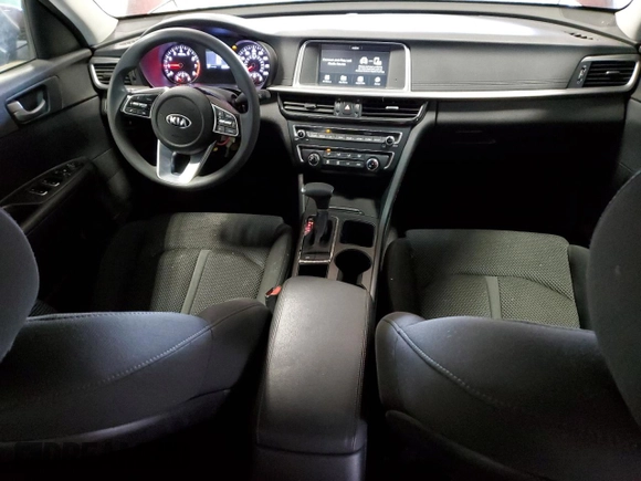 2019 Kia Optima S with VIN 5XXGT4L39KG338873, listed as a Copart auction lot 54081885 with 45,099 mi miles and Clean Title. Bid and sale history available at carsss.com. Image 8.