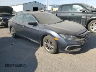 2021 Honda Civic Sedan EX with VIN 2HGFC2F7XMH014105, listed as a Copart auction lot 41447475 with 28,790 mi miles and Salvage Title. Bid and sale history available at carsss.com. Image 4.