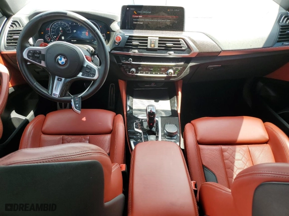 2020 BMW X3 M Competition with VIN 5YMTS0C0XLLT11156, listed as a Copart auction lot 64490603 with 33,670 mi miles. Bid and sale history available at carsss.com. Image 8.