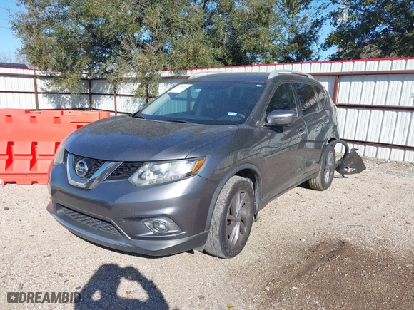 2016 Nissan Rogue SV with VIN 5N1AT2MT3GC755143, listed as a IAAI auction lot 41710052 with 141,560 mi miles. Bid and sale history available at carsss.com. Image 18.