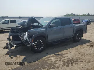 2024 Nissan Frontier Pro-4X with VIN 1N6ED1EKXRN621396, listed as a Copart auction lot 59778865 with 20,384 mi miles and Salvage title. Bid and sale history available at DreamBid. Image 1.