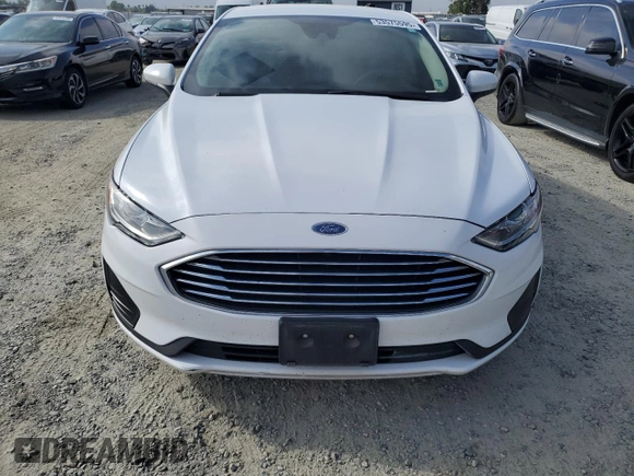 2020 Ford Fusion SE with VIN 3FA6P0LU6LR267173, listed as a Copart auction lot 53575595 with 63,521 mi miles and Salvage title. Bid and sale history available at DreamBid. Image 5.