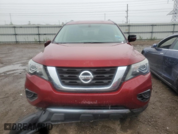2018 Nissan Pathfinder S with VIN 5N1DR2MM8JC620865, listed as a Copart auction lot 58672415 with 131,647 mi miles and Clean title. Bid and sale history available at DreamBid. Image 5.