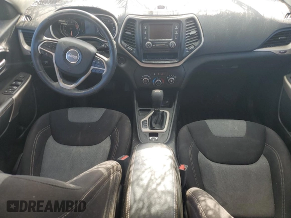 2018 Jeep Cherokee Latitude with VIN 1C4PJLCB2JD556444, listed as a Copart auction lot 75304464 with 75,201 mi miles and Salvage title. Bid and sale history available at DreamBid. Image 8.