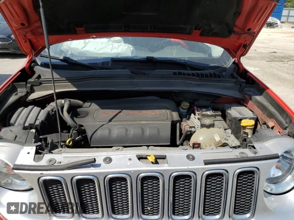 2016 Jeep Renegade Limited with VIN ZACCJADT9GPC84446, listed as a Copart auction lot 52885155 with 145,735 mi miles and Salvage Title. Bid and sale history available at DreamBid. Image 12.