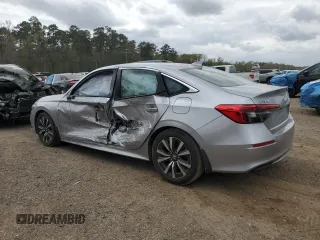 2023 Honda Civic Sedan EX with VIN 2HGFE1F73PH323018, listed as a Copart auction lot 49393895 with 17,712 mi miles and Salvage Title. Bid and sale history available at carsss.com. Image 2.