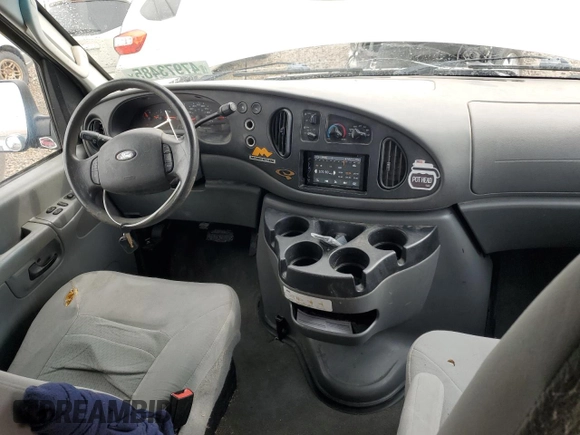 2008 Ford Econoline Passenger XL with VIN 1FBNE31LX8DA20587, listed as a Copart auction lot 47973485 with 218,047 mi miles and Clean Title. Bid and sale history available at carsss.com. Image 8.