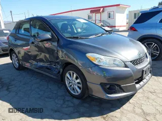 2010 Toyota Matrix with VIN 2T1KU4EE1AC255224, listed as a IAAI auction lot 41856611 with 71,476 mi miles. Bid and sale history available at carsss.com. Image 1.