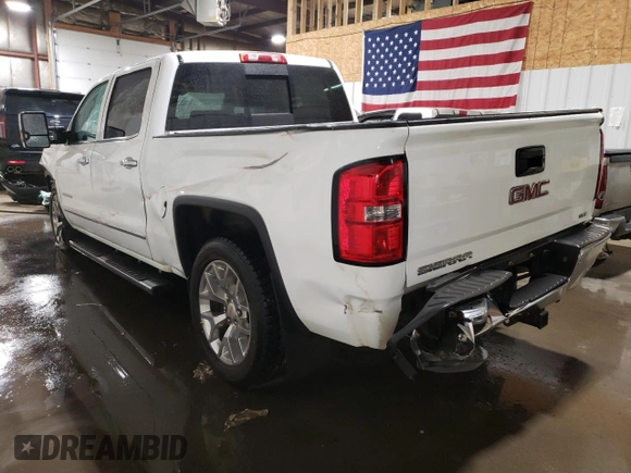 2015 GMC Sierra 1500 SLT with VIN 3GTU2VEC2FG151454, listed as a Copart auction lot 50685105 with 136,283 mi miles and Salvage Title. Bid and sale history available at DreamBid. Image 2.