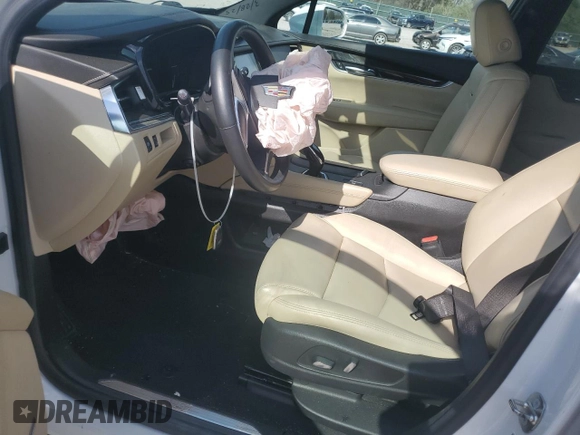 2018 Cadillac XT5 FWD with VIN 1GYKNARS4JZ114420, listed as a Copart auction lot 51523465 with 158,880 mi miles and Salvage Title. Bid and sale history available at carsss.com. Image 7.