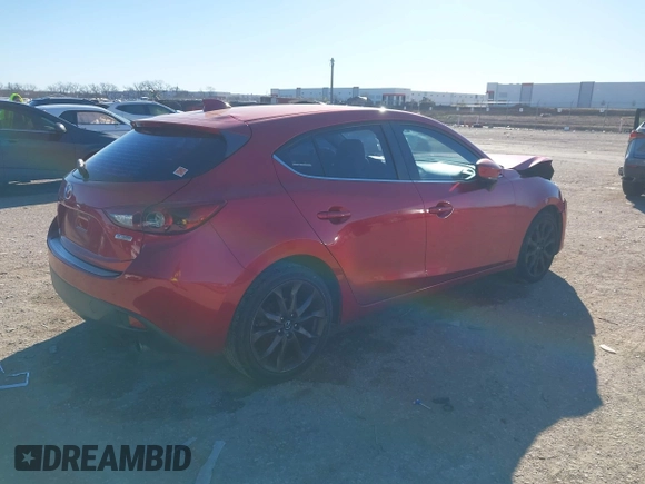 2015 Mazda 3 S Grand Touring with VIN JM1BM1M39F1254039, listed as a IAAI auction lot 41225054 with 87,597 mi miles and . Bid and sale history available at DreamBid. Image 4.