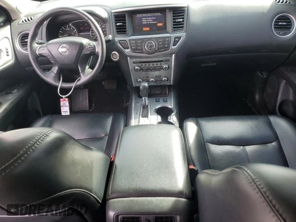 2018 Nissan Pathfinder SL with VIN 5N1DR2MN5JC670650, listed as a Copart auction lot 47557455 with 49,517 mi miles and Salvage Title. Bid and sale history available at carsss.com. Image 8.