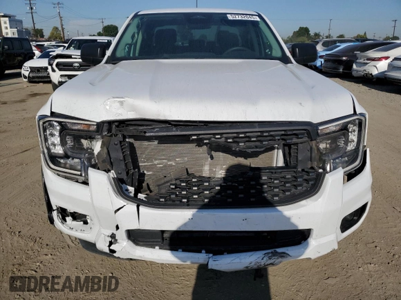 2024 Ford Ranger XL with VIN 1FTER4BH1RLE10064, listed as a Copart auction lot 52732045 with 35,197 mi miles and Salvage Title. Bid and sale history available at carsss.com. Image 5.