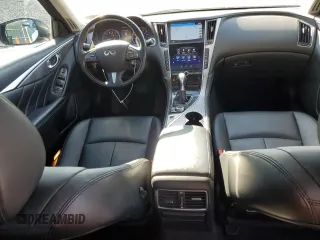 2015 Infiniti Q50 Premium with VIN JN1BV7AR7FM396450, listed as a Copart auction lot 54966605 with 179,342 mi miles and Salvage Title. Bid and sale history available at carsss.com. Image 8.