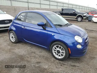 2012 FIAT 500 Pop z VIN 3C3CFFAR2CT117120, wystawiony jako Copart lot #59173375 z przebiegiem 181 910 mil mil oraz Czysty tytuł • Clean title. Historia ofert i sprzedaży dostępna na DreamBid. Obrazek 4.