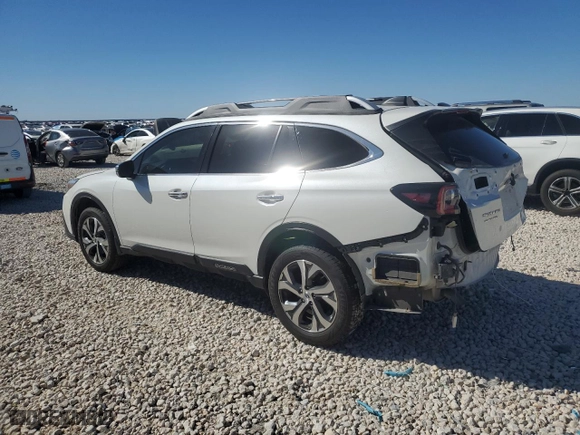 2020 Subaru Outback Touring XT with VIN 4S4BTGPD8L3255883, listed as a Copart auction lot 47628715 with 57,559 mi miles and Salvage Title. Bid and sale history available at carsss.com. Image 2.
